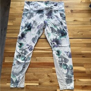 Floral Patterned Athleta Leggings